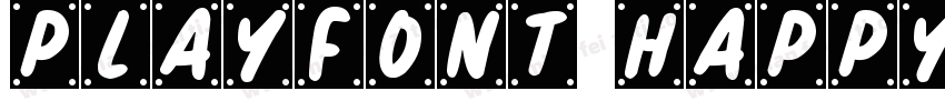 PlayFont happy字体转换